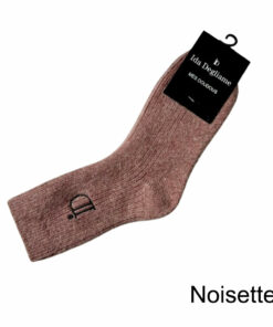 les chaussettes mes doudous IDA DEGLIAME se décline coloris noisette